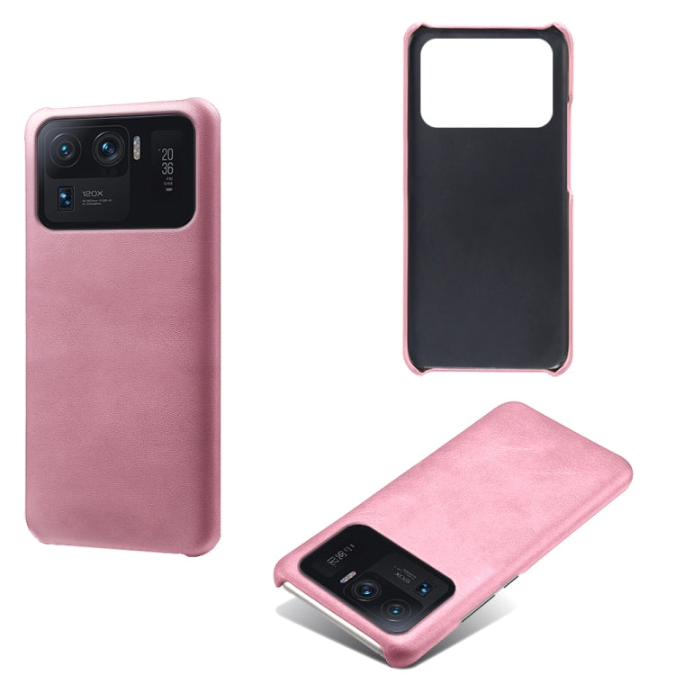 For Xiaomi Mi 11 Ultra Calf Texture PC + PU Phone Case