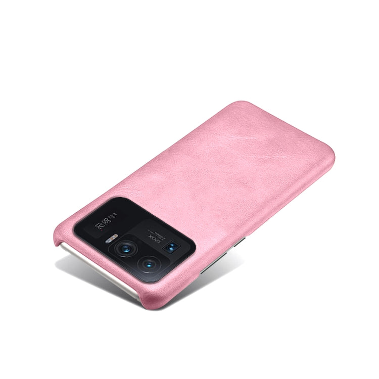 For Xiaomi Mi 11 Ultra Calf Texture PC + PU Phone Case