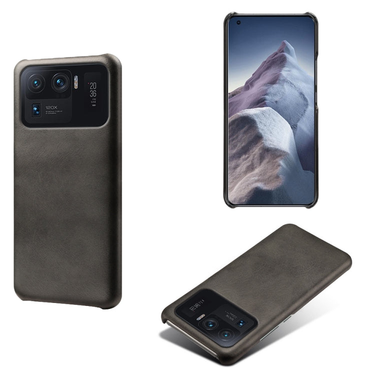 For Xiaomi Mi 11 Ultra Calf Texture PC + PU Phone Case