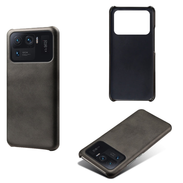 For Xiaomi Mi 11 Ultra Calf Texture PC + PU Phone Case