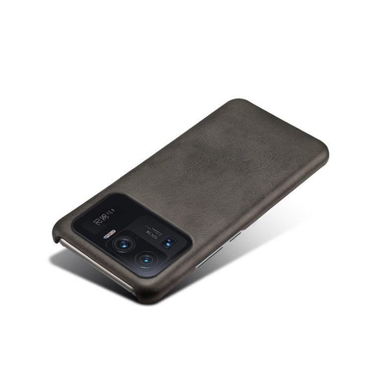 For Xiaomi Mi 11 Ultra Calf Texture PC + PU Phone Case