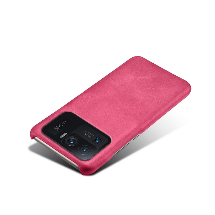 For Xiaomi Mi 11 Ultra Calf Texture PC + PU Phone Case
