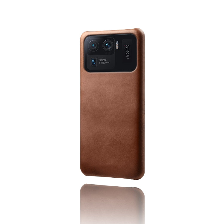 For Xiaomi Mi 11 Ultra Calf Texture PC + PU Phone Case