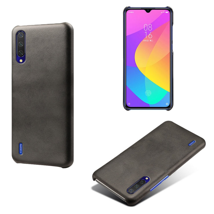 For Xiaomi Mi CC9 / Mi 9 Lite Calf Texture PC + PU Phone Case