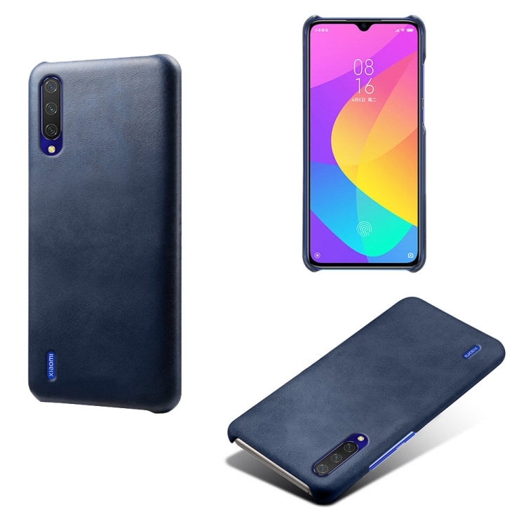 For Xiaomi Mi CC9 / Mi 9 Lite Calf Texture PC + PU Phone Case