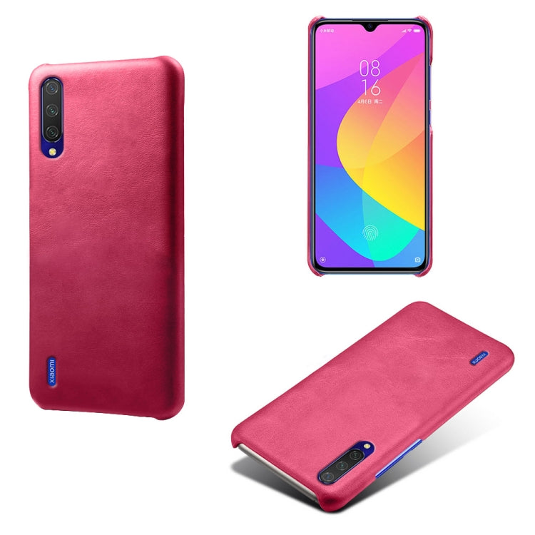 For Xiaomi Mi CC9 / Mi 9 Lite Calf Texture PC + PU Phone Case