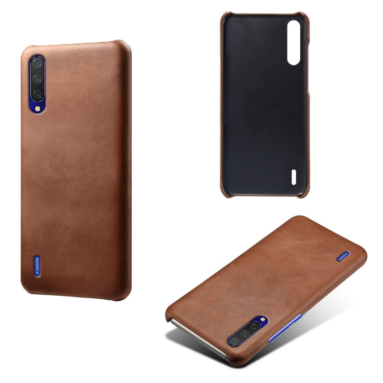 For Xiaomi Mi CC9 / Mi 9 Lite Calf Texture PC + PU Phone Case