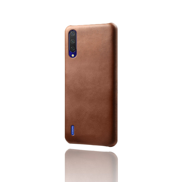 For Xiaomi Mi CC9 / Mi 9 Lite Calf Texture PC + PU Phone Case
