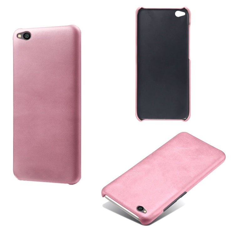 For Xiaomi Redmi Go Calf Texture PC + PU Phone Case