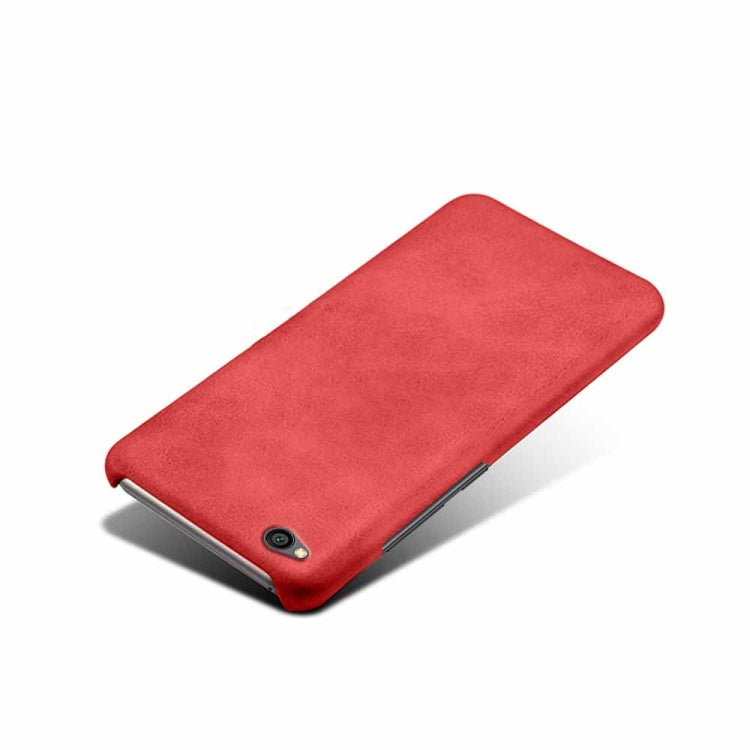 For Xiaomi Redmi Go Calf Texture PC + PU Phone Case