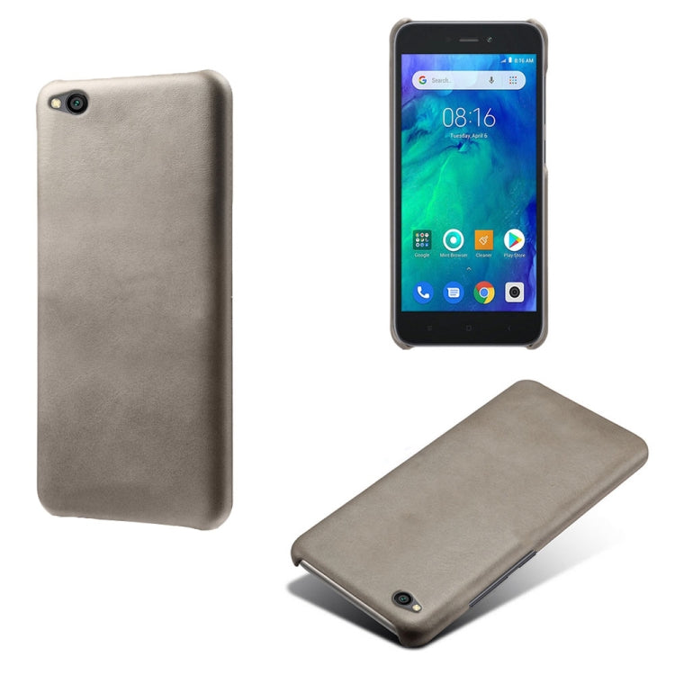 For Xiaomi Redmi Go Calf Texture PC + PU Phone Case