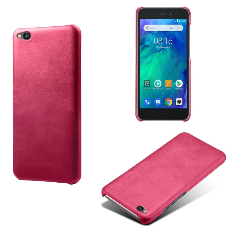 For Xiaomi Redmi Go Calf Texture PC + PU Phone Case