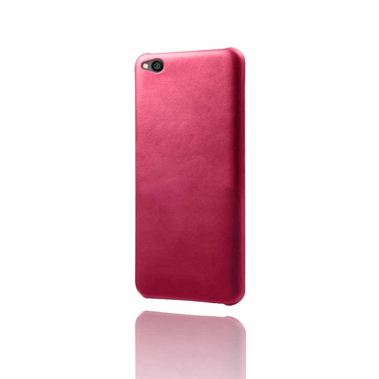 For Xiaomi Redmi Go Calf Texture PC + PU Phone Case