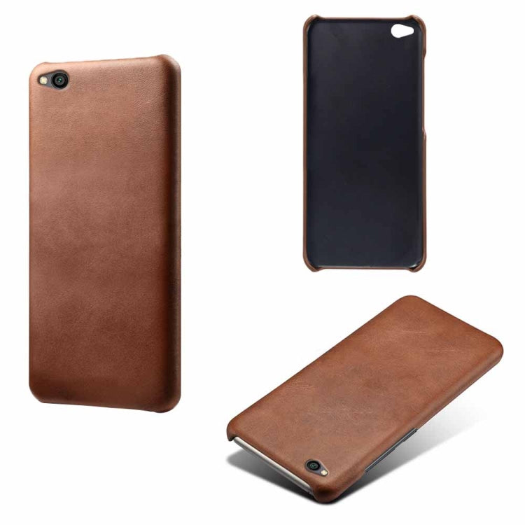 For Xiaomi Redmi Go Calf Texture PC + PU Phone Case