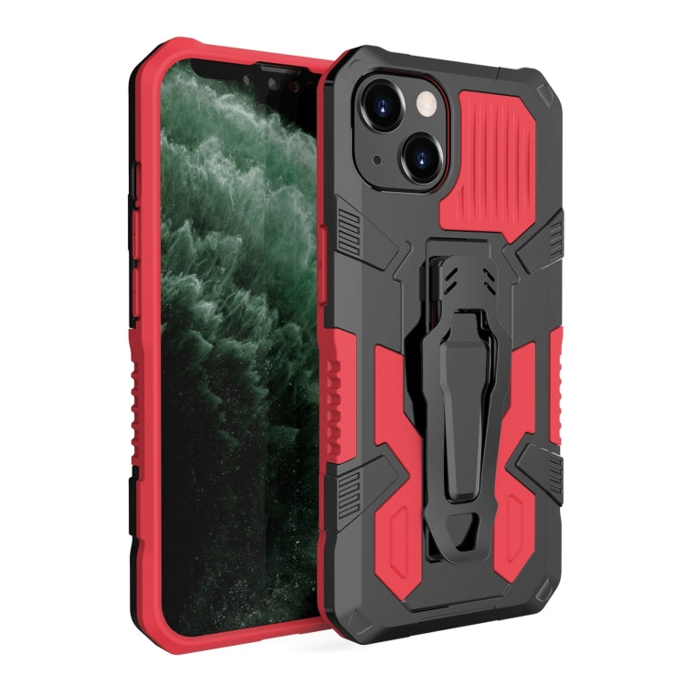 For iPhone 13 Pro Machine Armor Warrior PC + TPU Phone Case