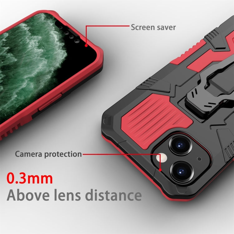 For iPhone 13 Pro Machine Armor Warrior PC + TPU Phone Case