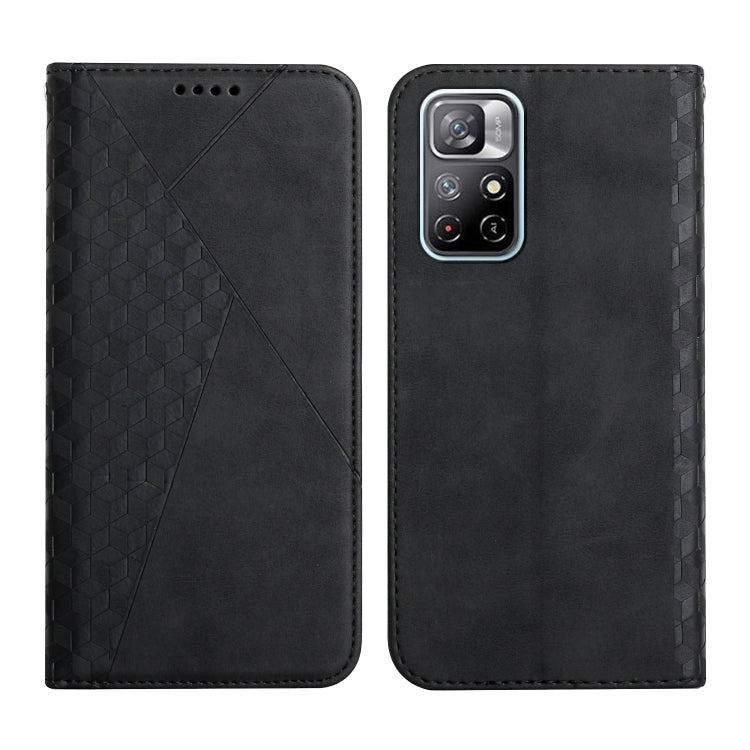 For Xiaomi Redmi Note 11 5G Skin Feel Magnetic Leather Phone Case
