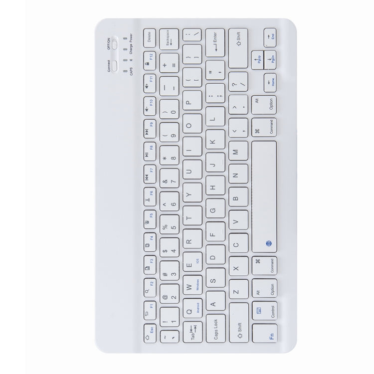 H-102 Bluetooth Keyboard Leather Case with Rear Three-fold Holder For iPad 10.2 2020 & 2019 / Pro 10.5 inch