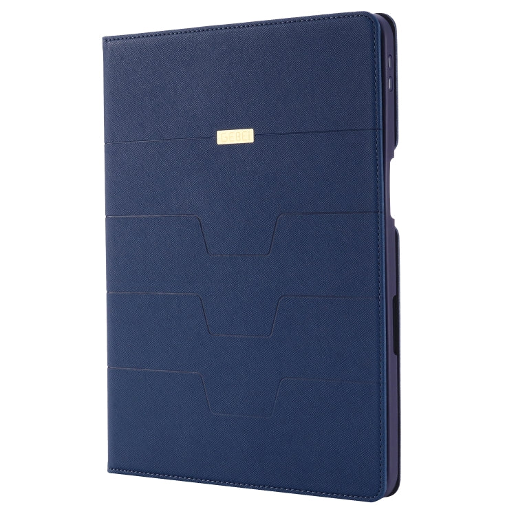 For iPad Pro 11 inch GEBEI PU+TPU Horizontal Flip Protective Case with Holder & Card Slots