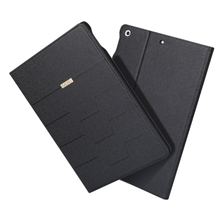 For iPad 9.7 2018 & 2017 GEBEI PU+TPU Horizontal Flip Protective Case with Holder & Card Slots