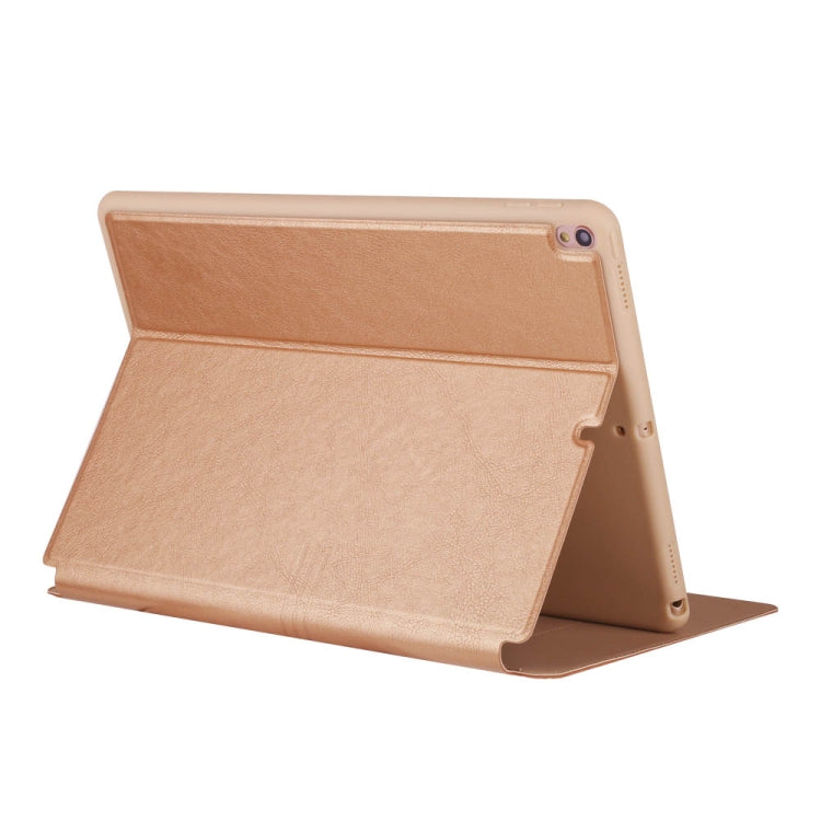 For iPad Pro 10.5 inch GEBEI Full Coverage Horizontal Flip Protective Case with Holder & Card Slots