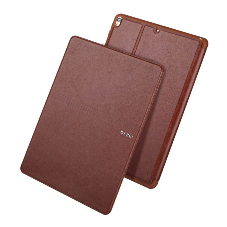 For iPad Pro 10.5 inch GEBEI Full Coverage Horizontal Flip Protective Case with Holder & Card Slots