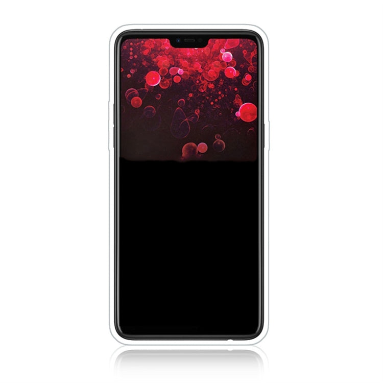 For OPPO F7 Glittery Powder Shockproof TPU Protective Case with Ring Holder