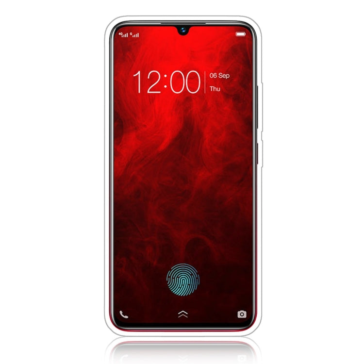 For Vivo V11 Glittery Powder Shockproof TPU Protective Case with Ring Holder