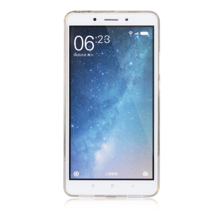 For Xiaomi Mi Max 2 Glittery Powder Shockproof TPU Protective Case with Ring Holder