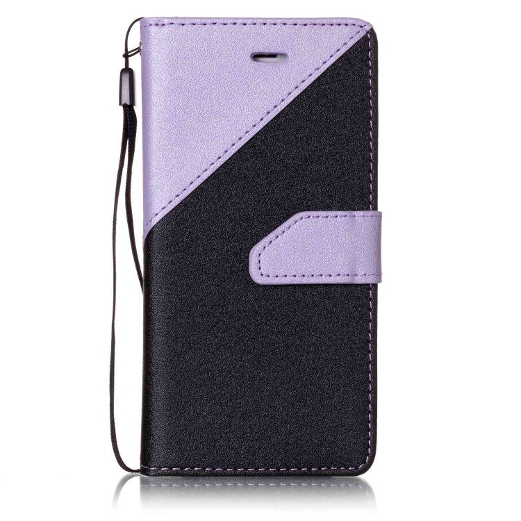 For iPhone 6 & 6s Matching Color Frosted Texture Horizontal Flip PU Leather Case with Holder & Card Slots & Lanyard