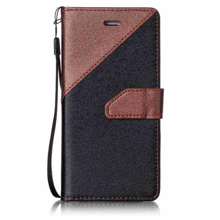 For iPhone SE 2020 & 8 & 7 Matching Color Frosted Texture Horizontal Flip PU Leather Case with Holder & Card Slots & Lanyard