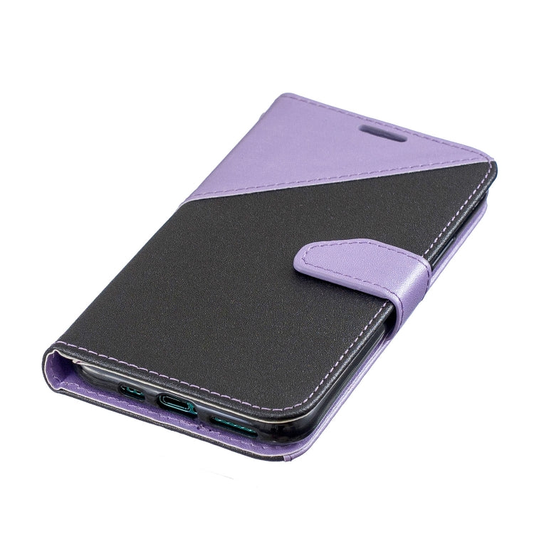 For iPhone 11 Matching Color Frosted Texture Horizontal Flip PU Leather Case with Holder & Card Slots & Lanyard