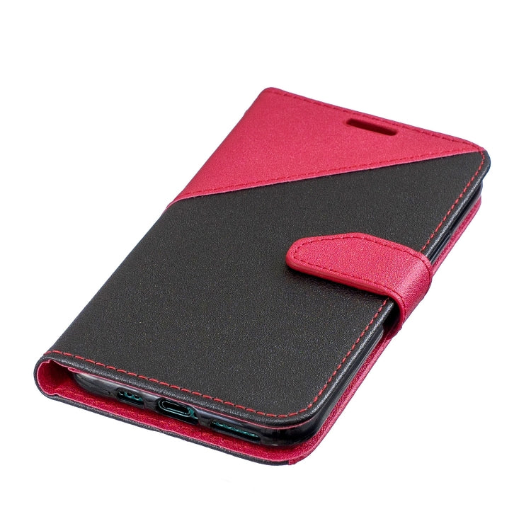 For iPhone 11 Matching Color Frosted Texture Horizontal Flip PU Leather Case with Holder & Card Slots & Lanyard