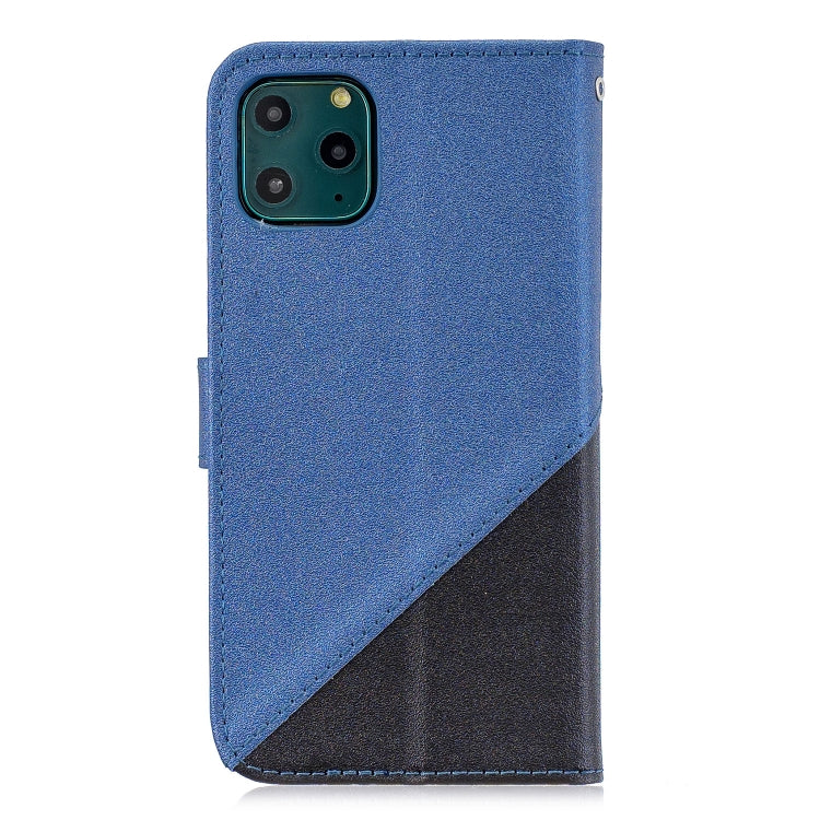 For iPhone 11 Matching Color Frosted Texture Horizontal Flip PU Leather Case with Holder & Card Slots & Lanyard