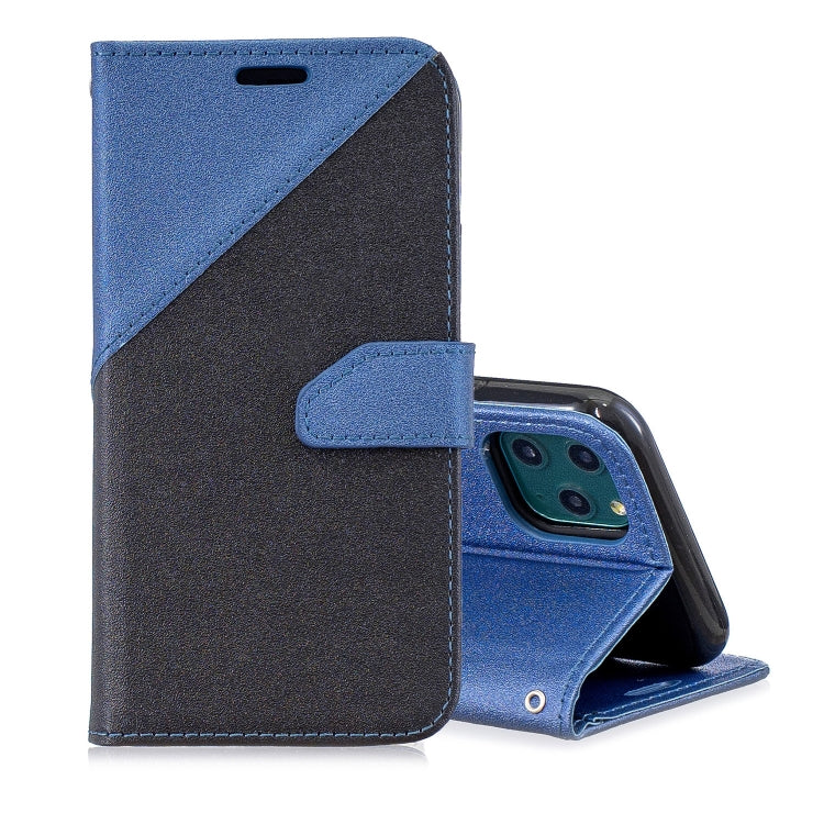 For iPhone 11 Matching Color Frosted Texture Horizontal Flip PU Leather Case with Holder & Card Slots & Lanyard