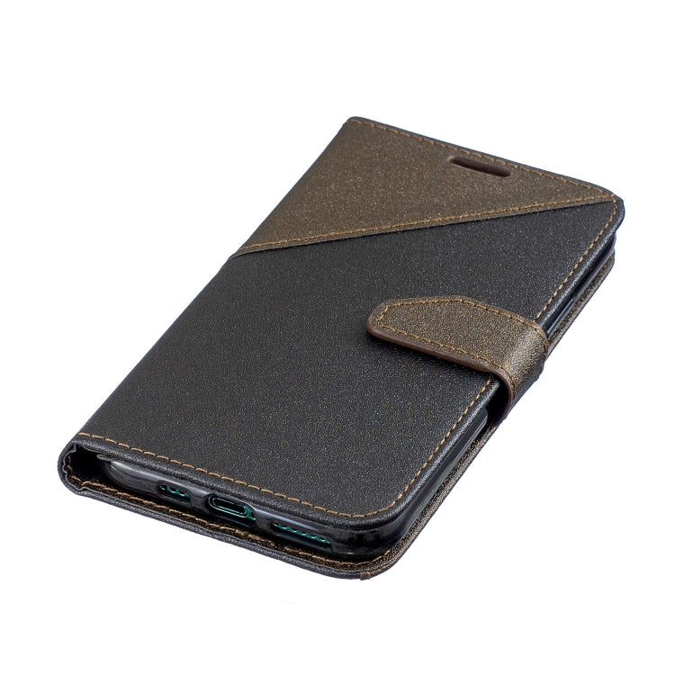 For iPhone 11 Matching Color Frosted Texture Horizontal Flip PU Leather Case with Holder & Card Slots & Lanyard