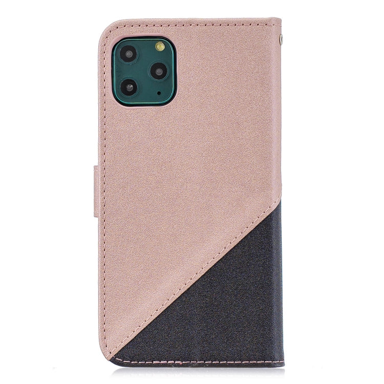 For iPhone 11 Pro Matching Color Frosted Texture Horizontal Flip PU Leather Case with Holder & Card Slots & Lanyard