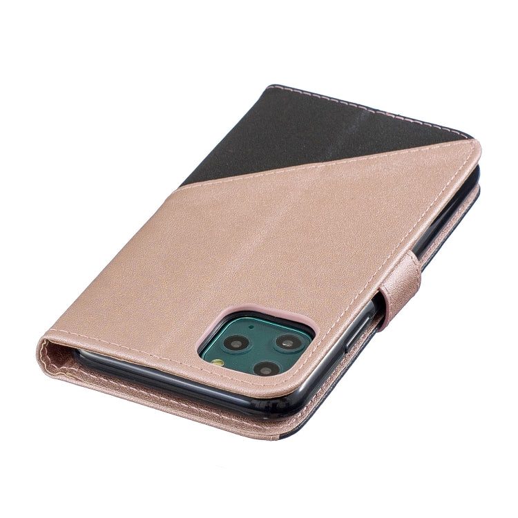 For iPhone 11 Pro Matching Color Frosted Texture Horizontal Flip PU Leather Case with Holder & Card Slots & Lanyard