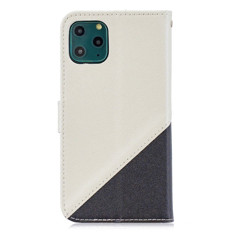 For iPhone 11 Pro Max Matching Color Frosted Texture Horizontal Flip PU Leather Case with Holder & Card Slots & Lanyard