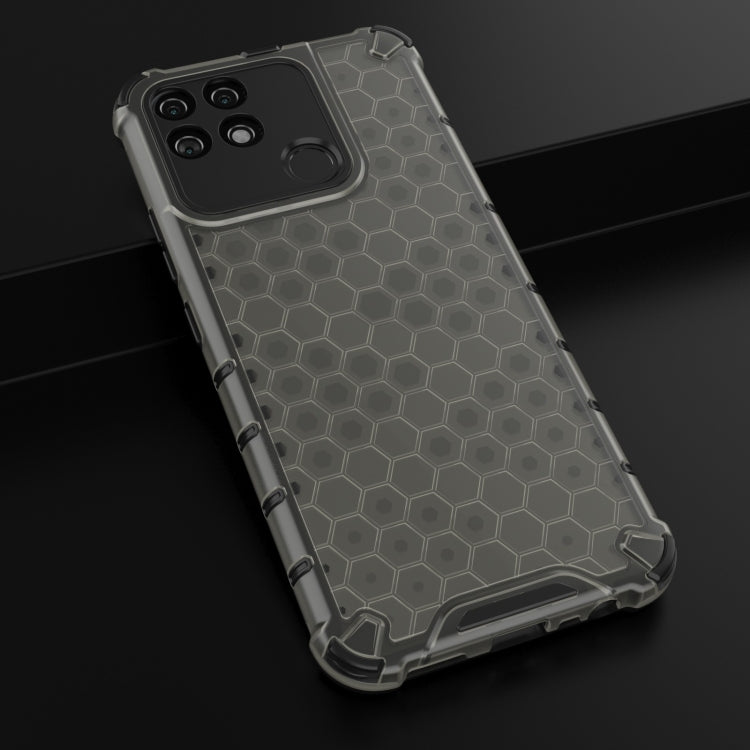 For OPPO Realme Narzo 50A Honeycomb PC + TPU Phone Case