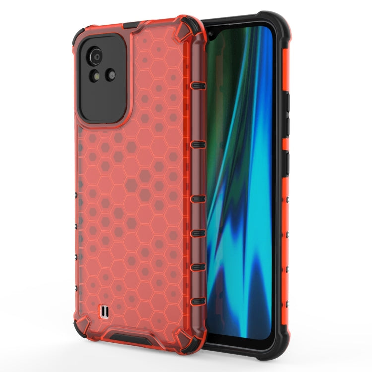 For OPPO Realme Narzo 50 4G Honeycomb PC + TPU Phone Case