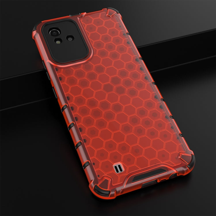 For OPPO Realme Narzo 50 4G Honeycomb PC + TPU Phone Case