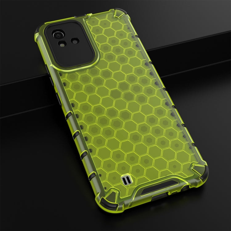 For OPPO Realme Narzo 50i Honeycomb PC + TPU Phone Case