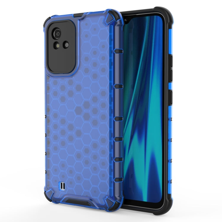 For OPPO Realme Narzo 50i Honeycomb PC + TPU Phone Case