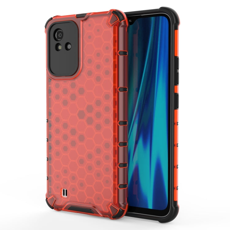For OPPO Realme Narzo 50i Honeycomb PC + TPU Phone Case