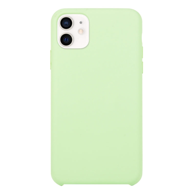 For iPhone 12 mini Solid Silicone Phone Case