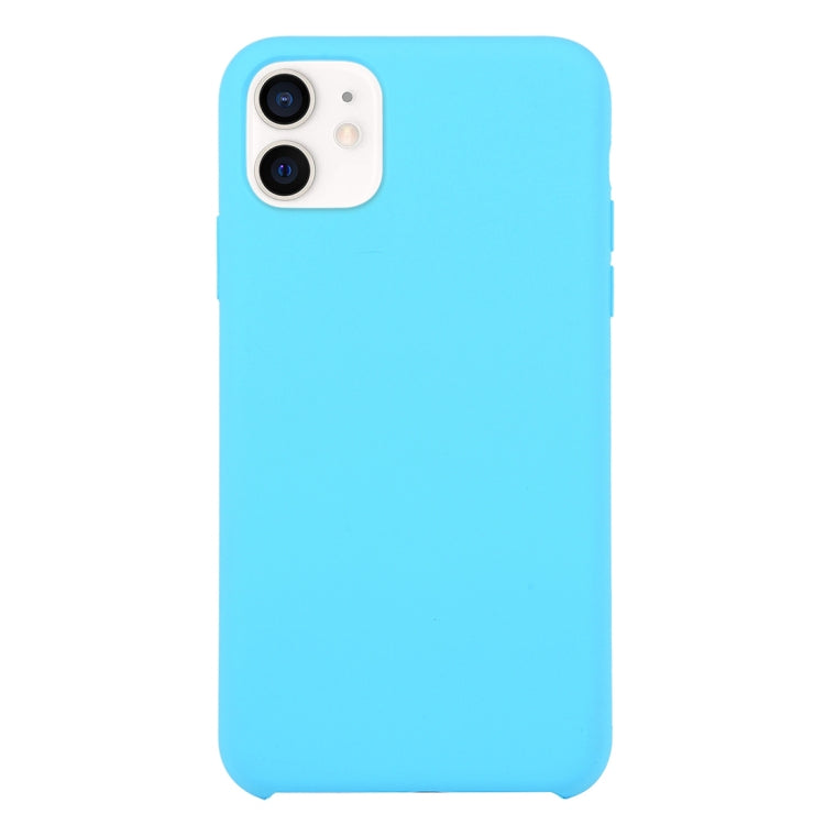 For iPhone 12 mini Solid Silicone Phone Case