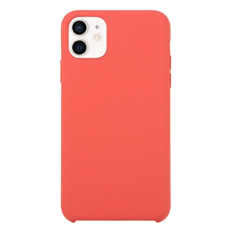 For iPhone 12 mini Solid Silicone Phone Case