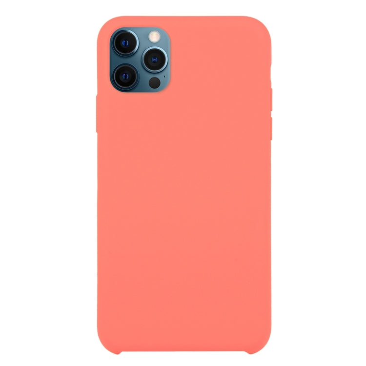 For iPhone 12 / 12 Pro Solid Silicone Phone Case