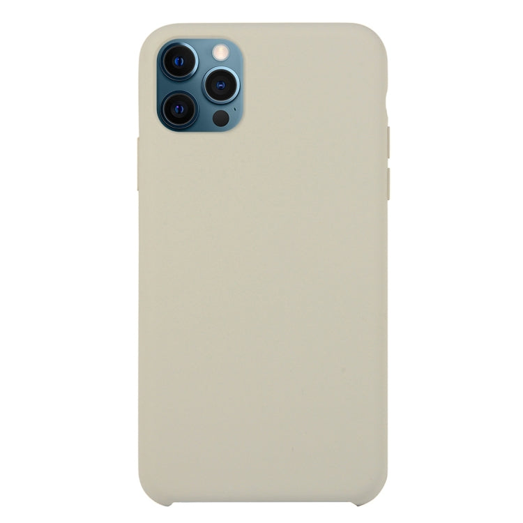 For iPhone 12 / 12 Pro Solid Silicone Phone Case
